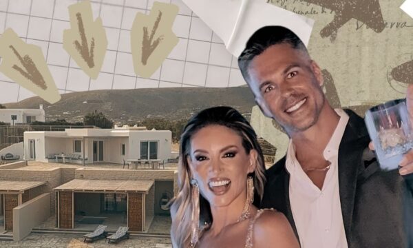 Αποκλειστικό! Αθηνά Οικονομάκου – Μπρούνο Τσερέλα: Ο γάμος στην Πάρο και η δεξίωση στο σπίτι του Γιάννη Πάριου