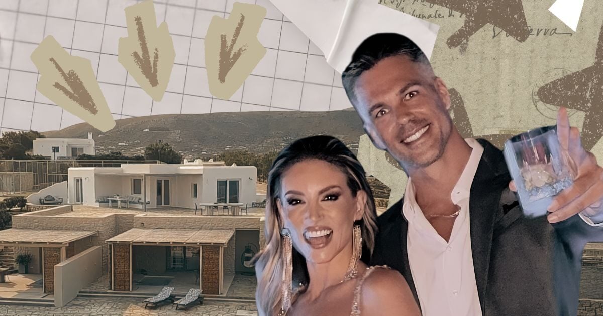 Αποκλειστικό! Αθηνά Οικονομάκου – Μπρούνο Τσερέλα: Ο γάμος στην Πάρο και η δεξίωση στο σπίτι του Γιάννη Πάριου