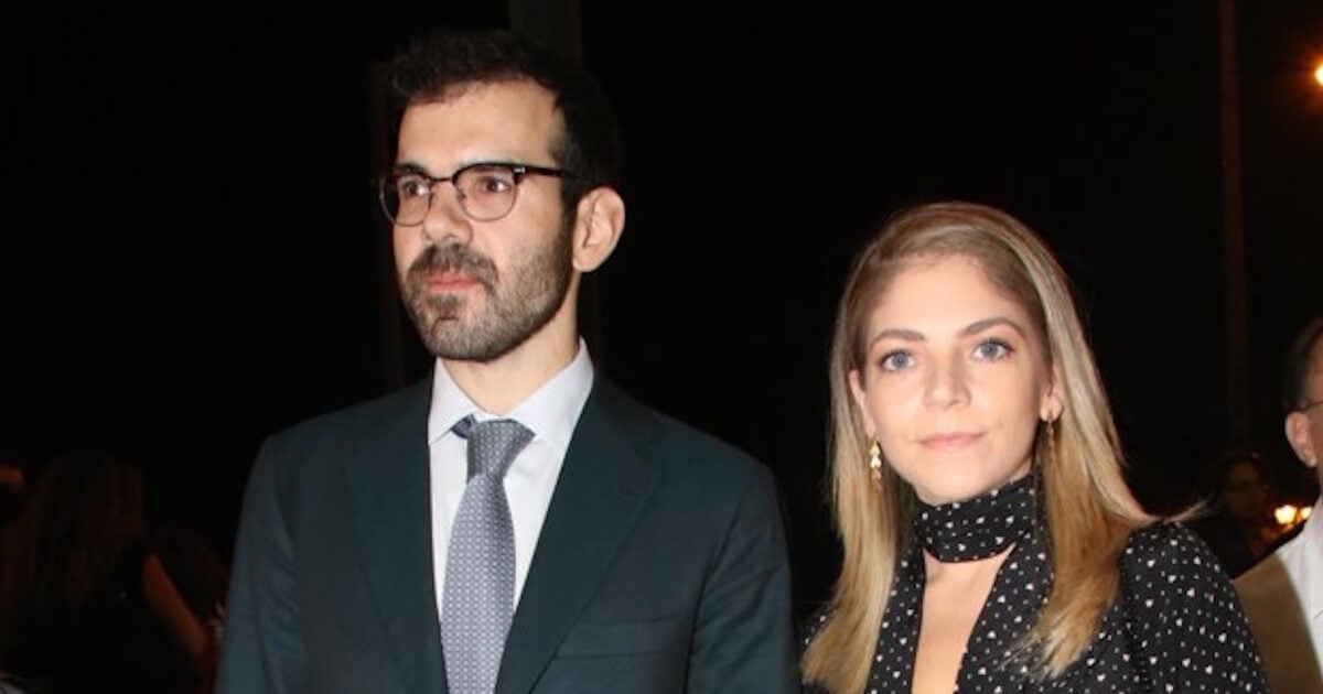 Γιάννα Αγγελοπούλου: Η μοναδική παρουσία του γιου της, Παναγιώτη, με τη σύζυγό του, Έλλη Παπαδιαμάντη