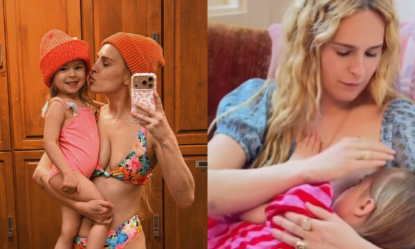 Η Rummer Willis θηλάζει την τρίχρονη κόρη της και απαντά στις επικρίσεις