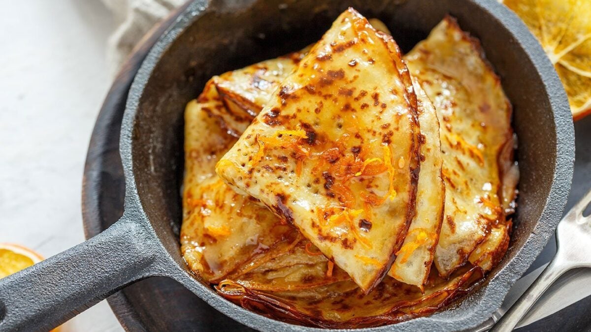 Γευστικές Crêpes Suzette