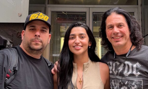 Η Αναστασία στα θρυλικά Quad Studios της Νέας Υόρκης για το καινούργιο της τραγούδι