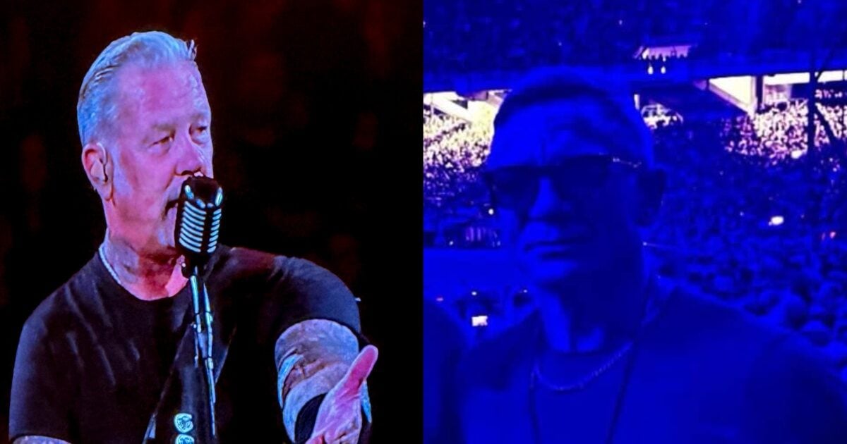 Metallica: Ο Ντάνιελ Γκρεγκ παρακολούθησε τη χθεσινή τους εμφάνιση στο ΟΑΚΑ – Φωτογραφία