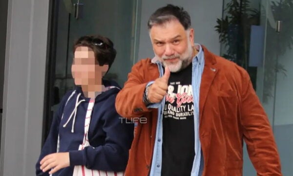 Γρηγόρης Αρναούτογλου: Η μοναδική έξοδος με τον 12χρονο γιο του – Αποκλειστικές εικόνες