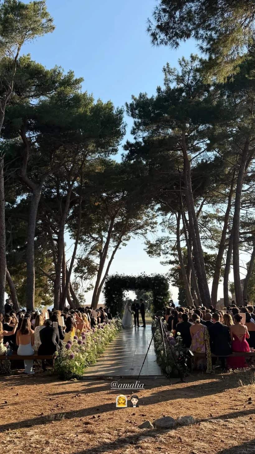 Αμαλία Κωστοπούλου και Τζέικ Μέντγουελ: Ζήσαμε τη λαμπερή δεξίωση – Ο ρομαντικός χορός και το ξέφρενο γλέντι