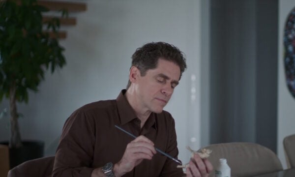 «Μια νύχτα μόνο»: Ο Οδυσσέας και η Αρετή επιλέγουν να μοιραστούν τα ευχάριστα νέα με τον Πετράκη