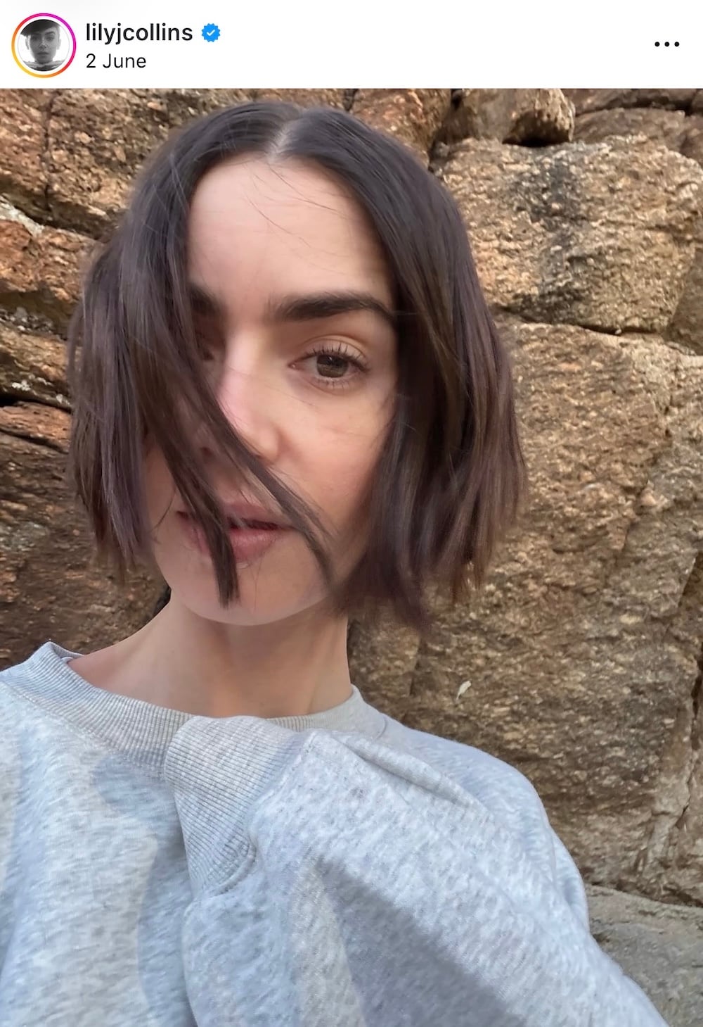 Lily Collins: Άρωμα Ελλάδας στο Instagram