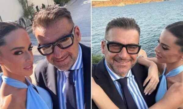 Ο Λιάγκας ως κουμπάρος: Ποιο ζευγάρι ένωσε; Λαμπερή παρουσία η Αντωνά δίπλα του