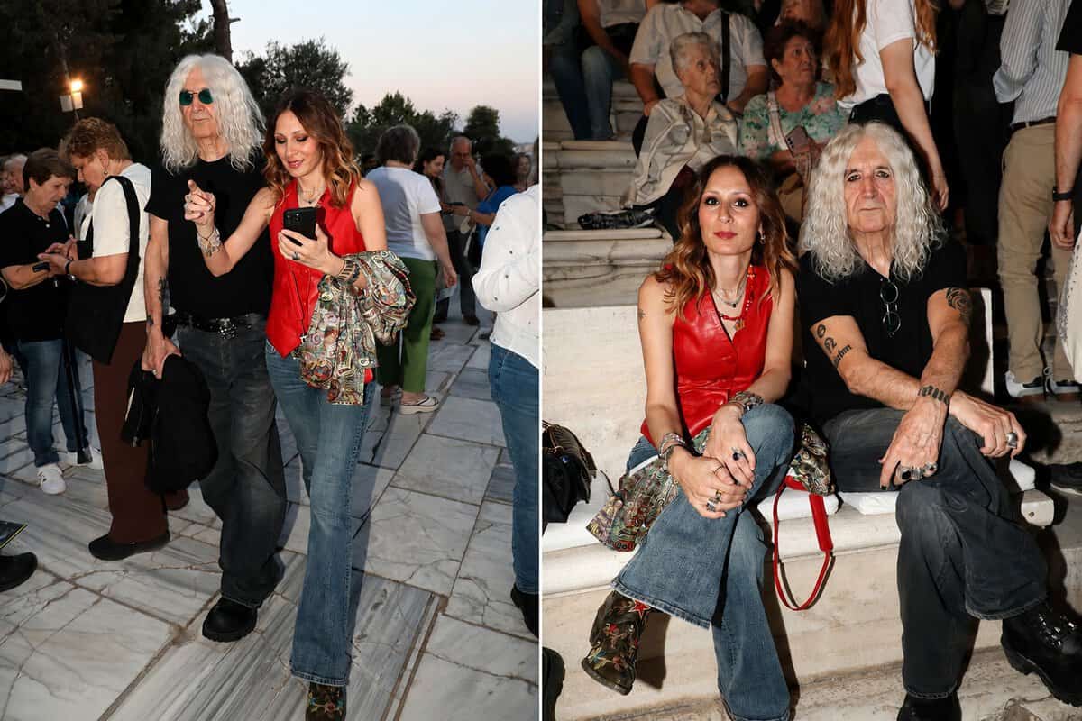 Έλενα Φερεντίνου: Αυτή απομάκρυνε Βίσση και Πάνια από τον Καρβέλα-Λάμπει σαν σταρ στο Ηρώδειο η νέα σύζυγος του συνθέτη