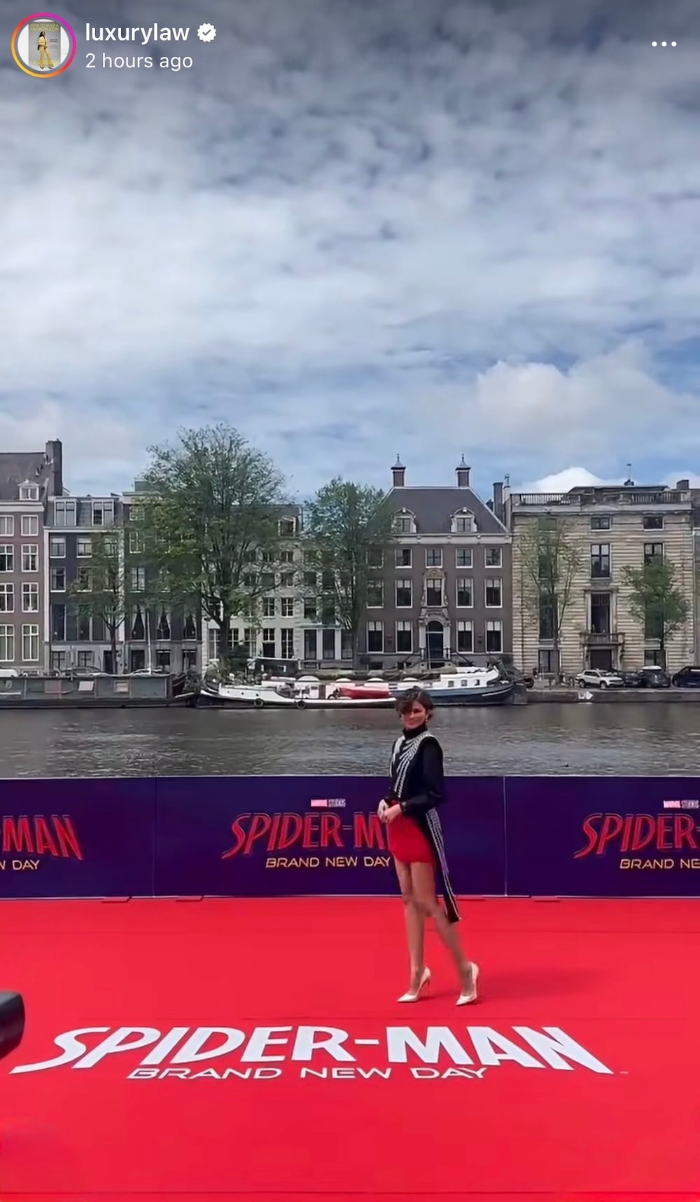 Zendaya εντυπωσίασε στην προώθηση της ταινίας Spider-Man
