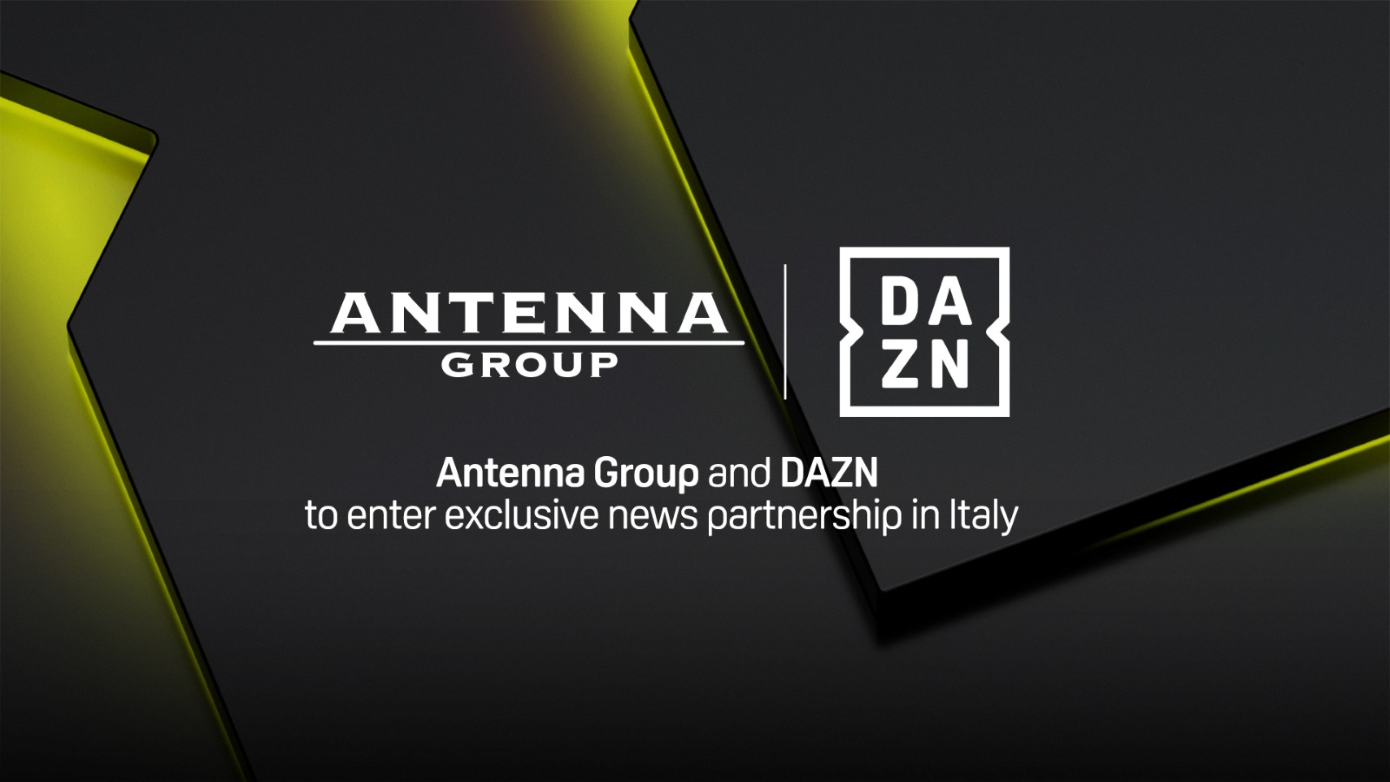 Όμιλος Antenna: Νέα επένδυση στην Ιταλία με πρωτοποριακή υπηρεσία ενημέρωσης σε συνεργασία με τη DAZN