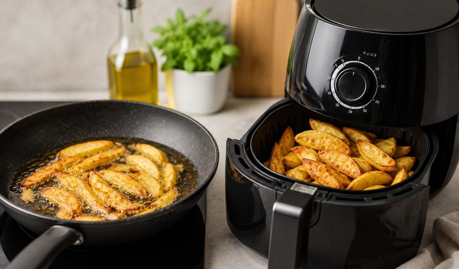 Air fryer ή τηγάνι; Τι δείχνουν οι έρευνες για την πιο υγιεινή επιλογή