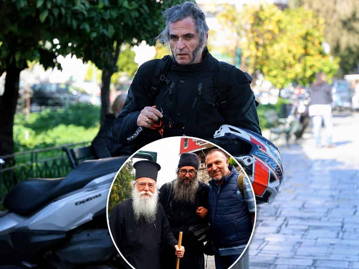 Αποκάλυψη! Ο Άρης Σερβετάλης μεταμορφωμένος στο Άγιο Όρος – Προετοιμάζεται να αφήσει τα εγκόσμια