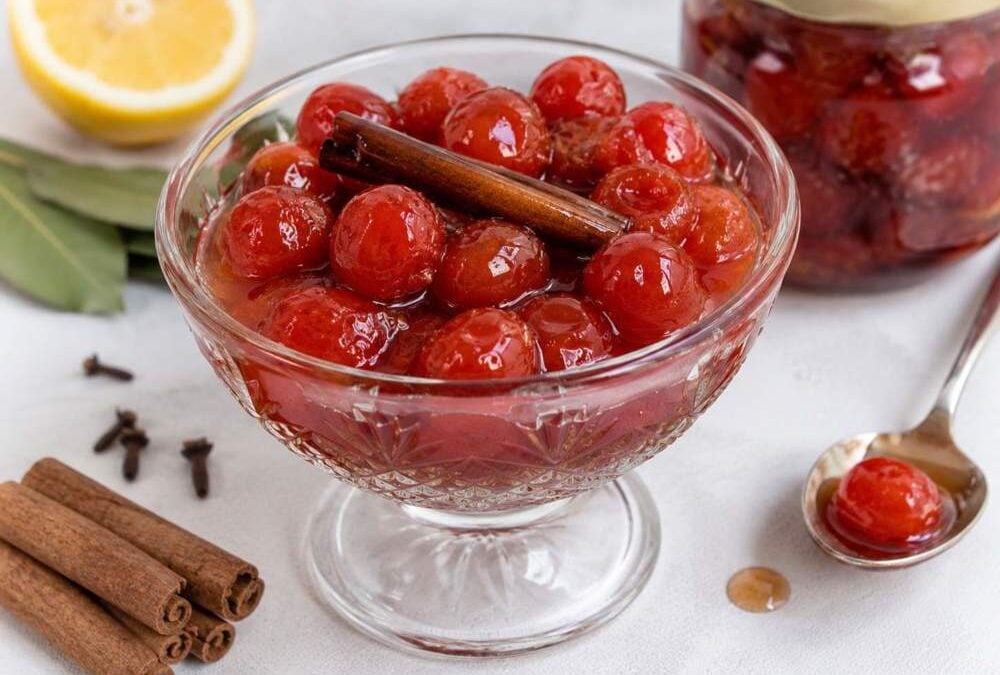Επιδόρπιο με ντοματάκια cherry