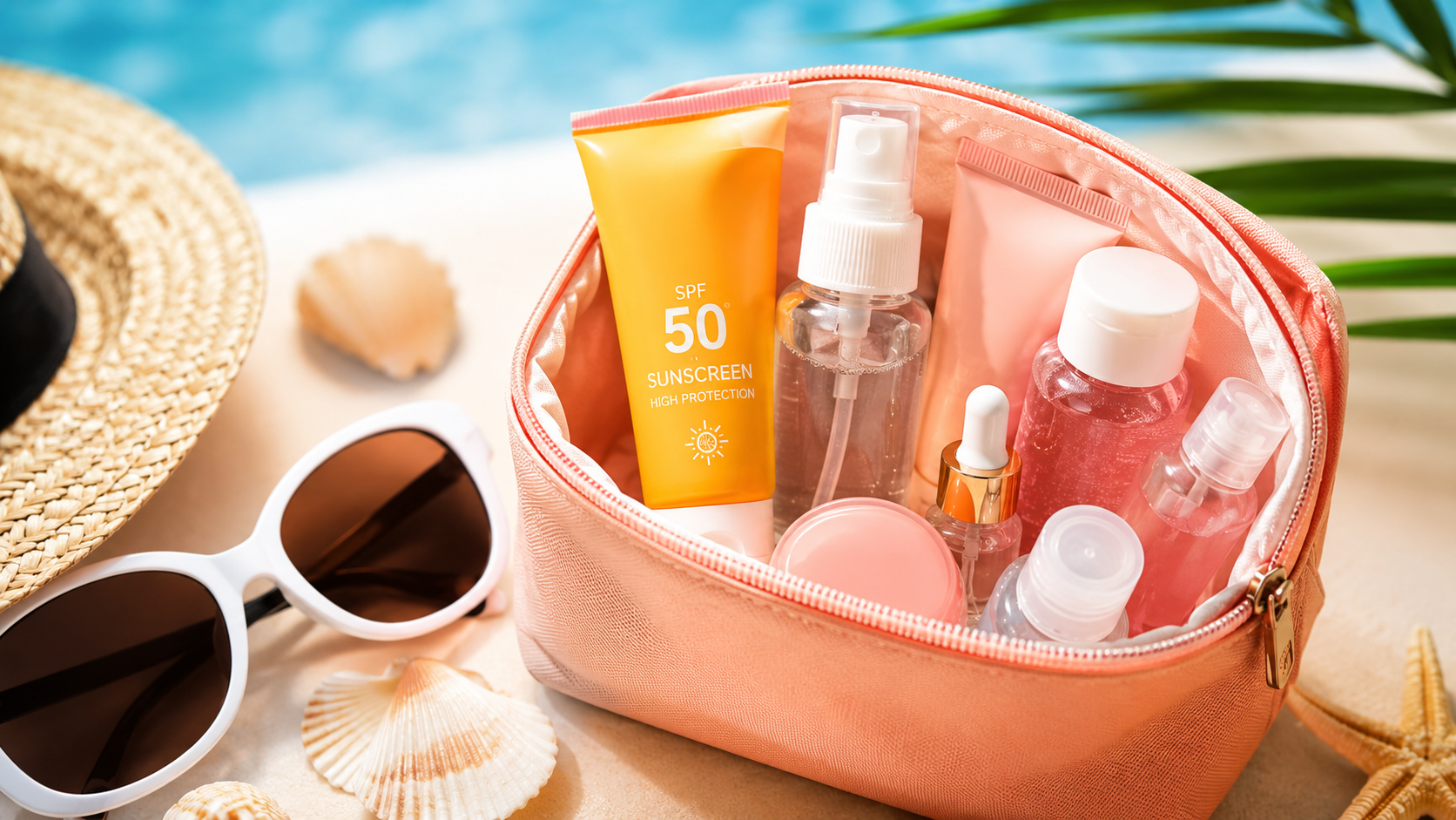 Travel Size Beauty Essentials: Τι να έχετε μαζί σας το καλοκαίρι για ευκολία