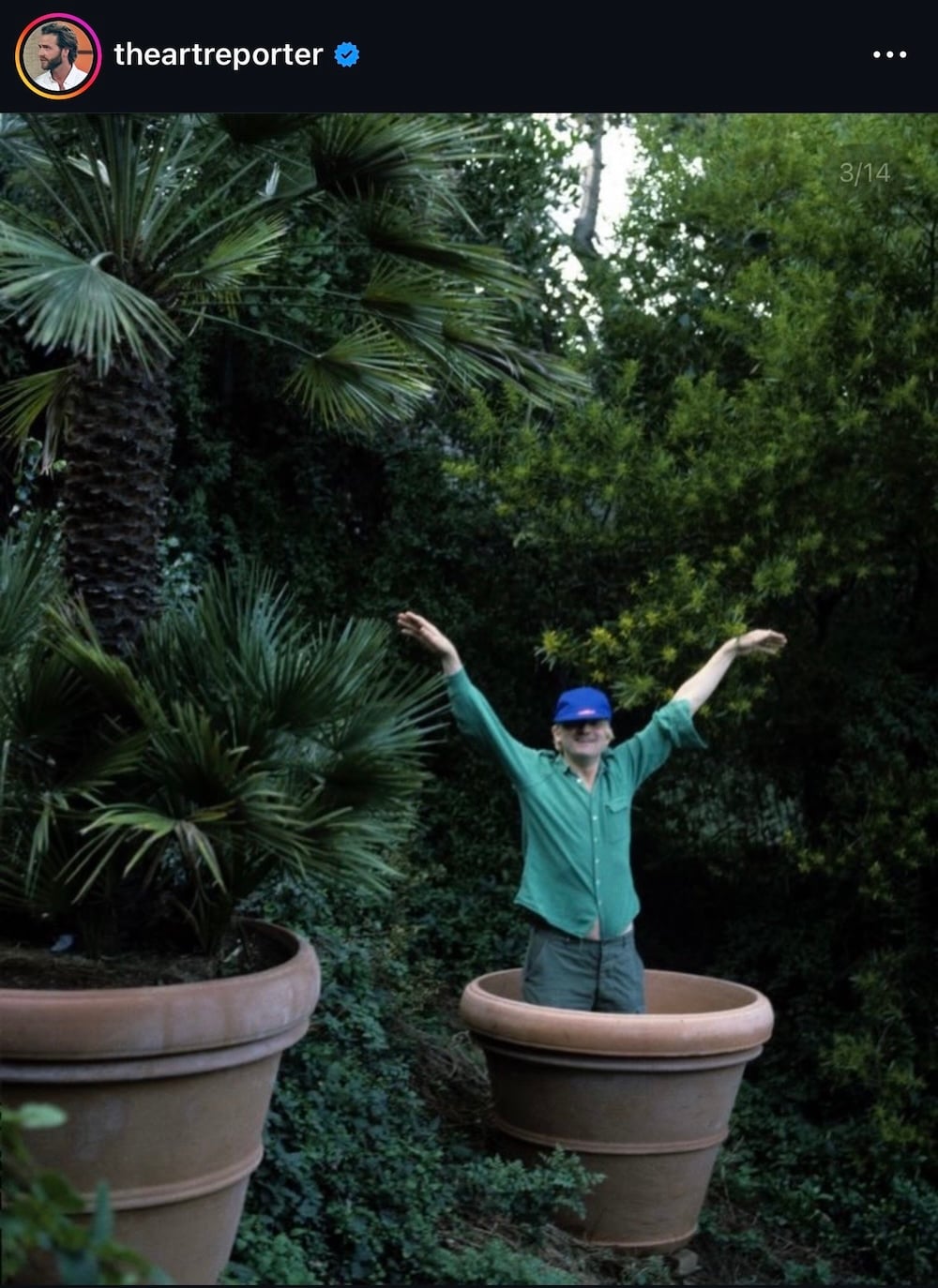 David Hockney: Ο άνθρωπος που ντυνόταν σαν έργο τέχνης