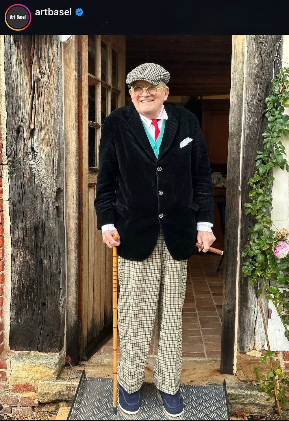 David Hockney: Ο άνθρωπος που ντυνόταν σαν έργο τέχνης