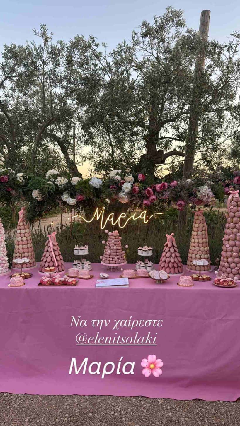 Χαρές και για την Ελένη Τσολάκη: Δείτε τους να χορεύουν με την κόρη τους – Τρυφερές στιγμές μετά τη βάφτιση