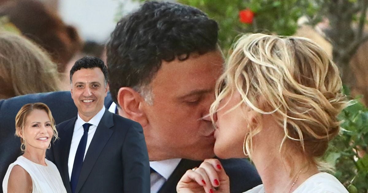 Τζένη Μπαλατσινού – Βασίλης Κικίλιας: Το παθιασμένο φιλί σε εκδήλωση μόδας στο Βυζαντινό Μουσείο – Εικόνες