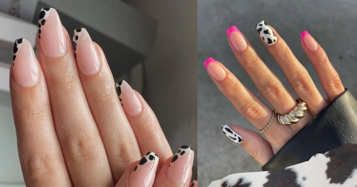 Cow nails: Το μανικιούρ που θα κυριαρχήσει το καλοκαίρι