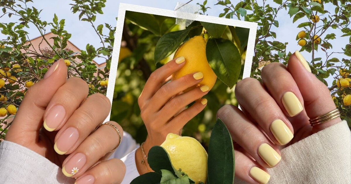 Butter yellow νύχια παραμένουν στα trends για δεύτερη συνεχόμενη χρονιά