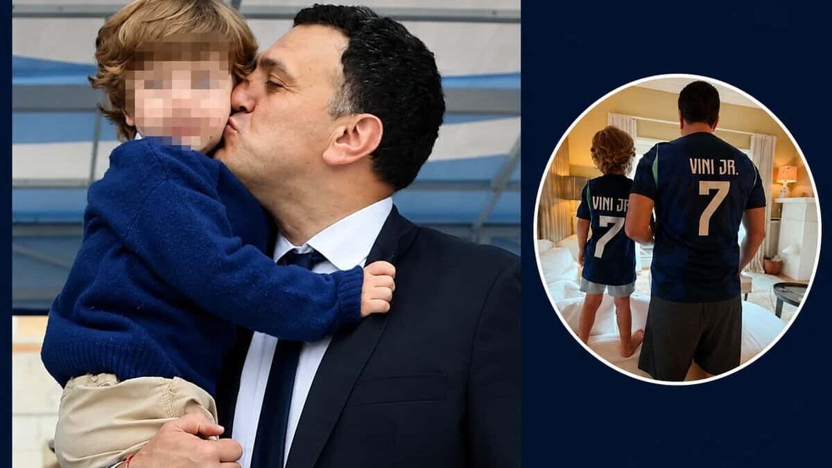 Συγκινεί ο Βασίλης Κικίλιας: «Το πρώτο Μουντιάλ με τον γιο μου» – Η Τζένη τους θαυμάζει και τους σταυρώνει