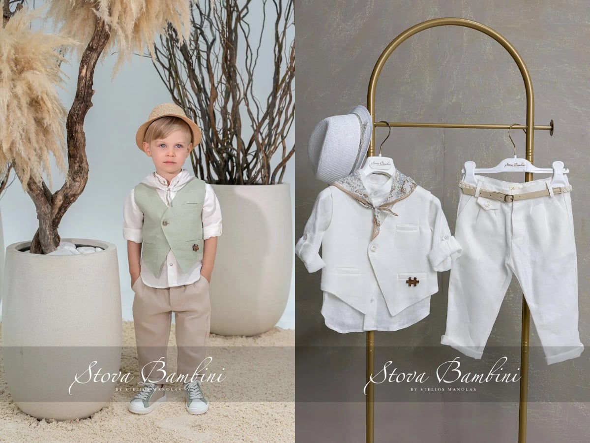 Stova Bambini: Ο Στέλιος Μανωλάς πίσω από το απόλυτο premium brand βάπτισης
