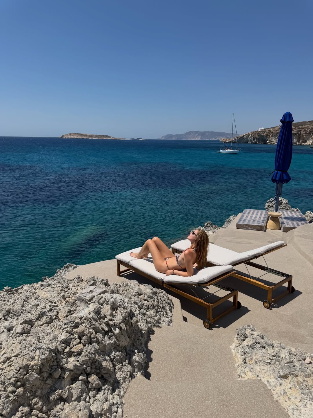 Κιάρα Φερράνι: Νέες φωτογραφίες από τις διακοπές στην Κίμωλο με τον σύντροφό της, Jose Hernandez