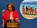 Ντόρα Μπακογιάννη: Χαμογελά ξανά μετά τον καρκίνο στο αίμα, οι στιγμές στην Κρήτη και οι βουτιές με τα εγγόνια της