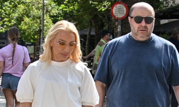 Μάρκος Σεφερλής και Έλενα Τσαβαλιά σε μοναδική κοινή έξοδο στην καρδιά της Αθήνας – Αποκλειστικές εικόνες