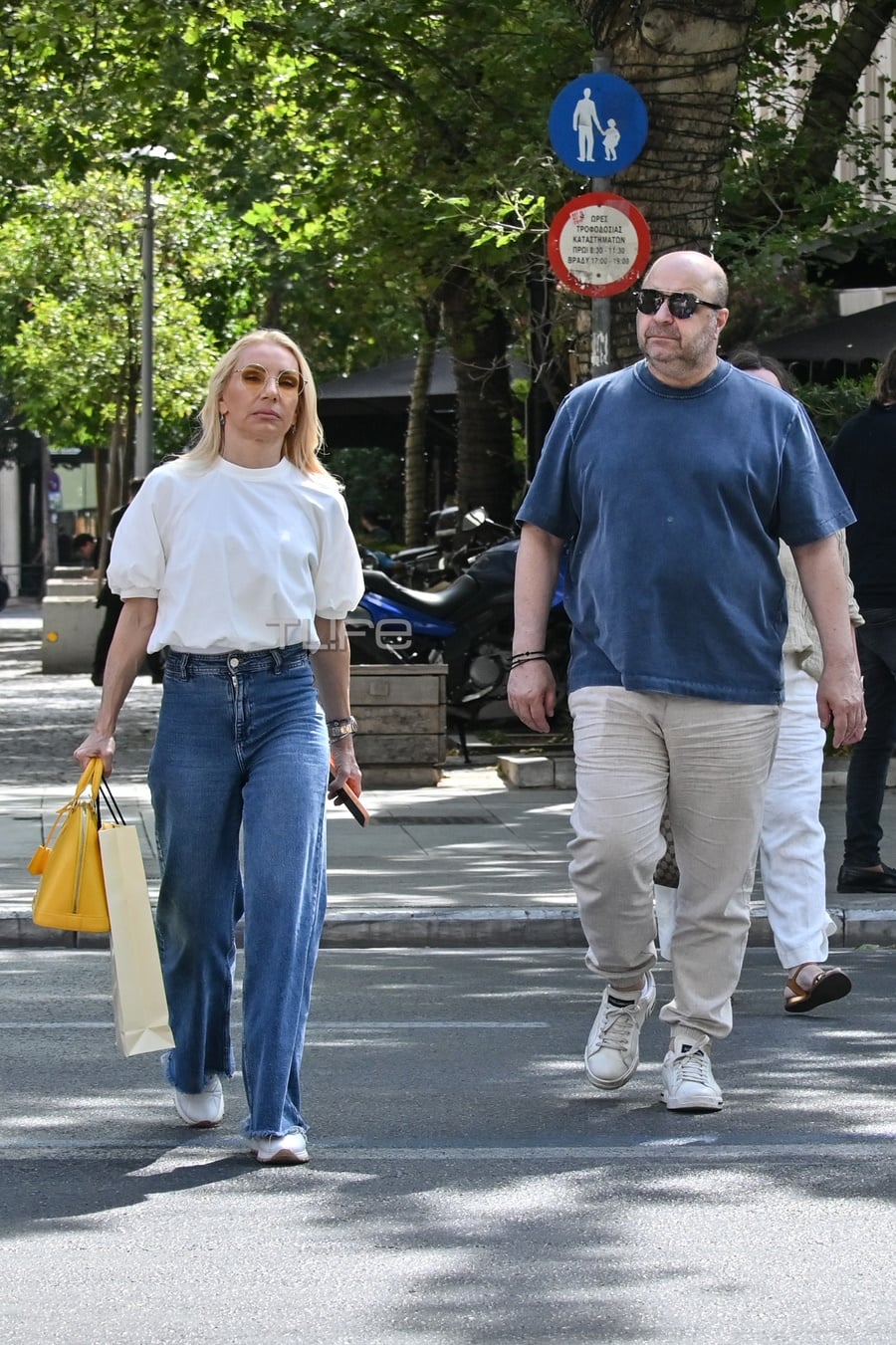 Μάρκος Σεφερλής και Έλενα Τσαβαλιά σε μοναδική κοινή έξοδο στην καρδιά της Αθήνας – Αποκλειστικές εικόνες
