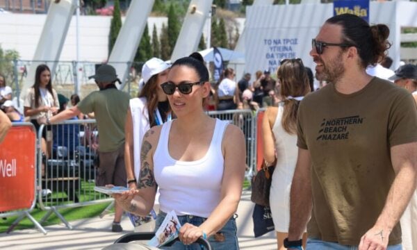 Ευρυδίκη Βαλαβάνη – Γρηγόρης Μόργκαν: Η παρουσία τους με το παιδί στο BeWell Festival