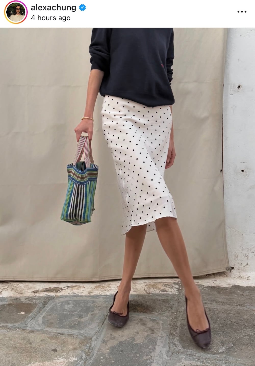 Η Αλέξα Τσανγκ στην Ελλάδα με summer style