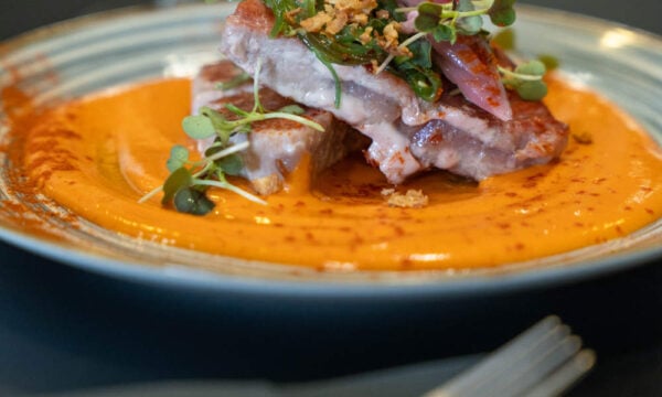 Salmorejo με φιλέτο τόνου