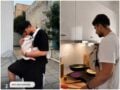 Σάκης Κατσούλης: Το βίντεο από την κουζίνα που μας έκανε να λιώσουμε ως «χαζομπαμπάς»