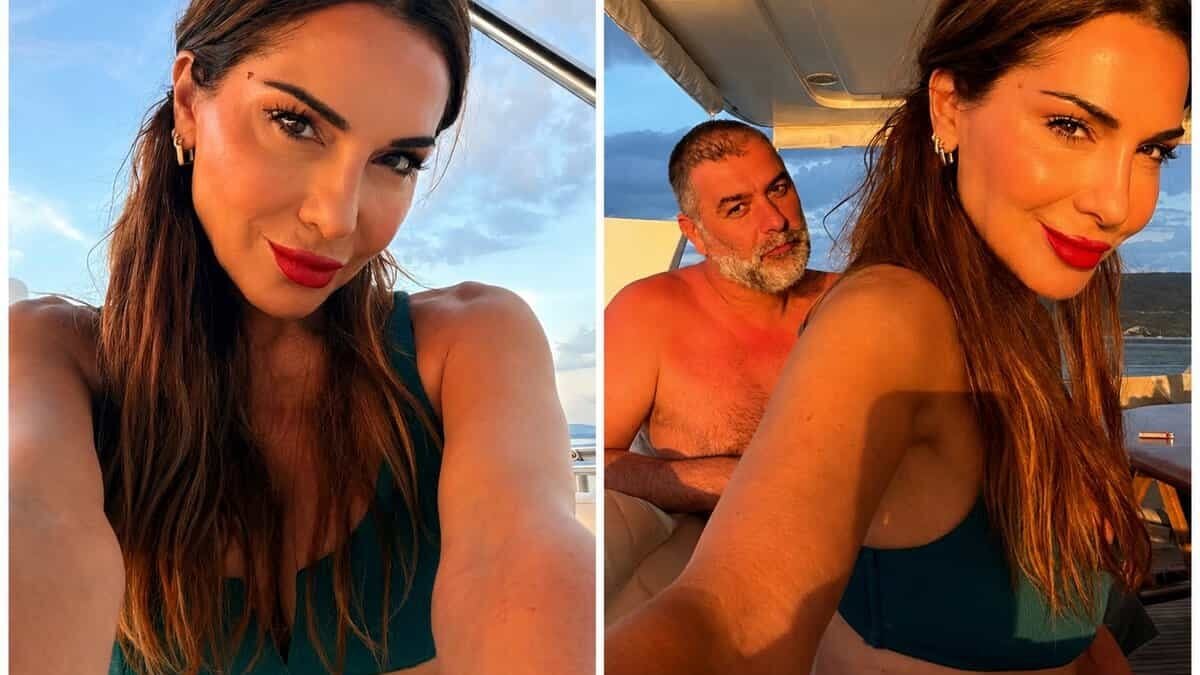 Δέσποινα Βανδή: Οι φωτογραφίες από τις διακοπές τους στο σκάφος με έρωτα και πάθος