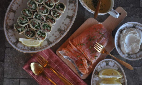 Σολομός Gravlax συνταγή