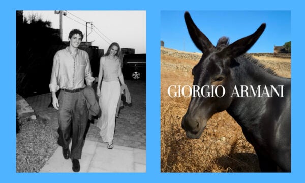 Giorgio Armani στη Μύκονο: Ρος Γεωργίου και Francesco Χρήστος Ruggiero, τα νέα πρόσωπα της ελληνικής fashion γενιάς