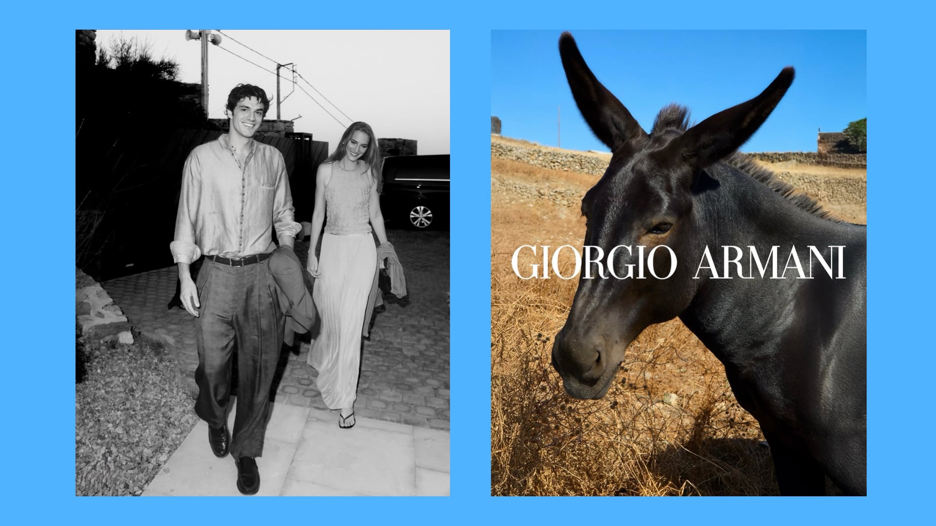 Giorgio Armani στη Μύκονο: Ρος Γεωργίου και Francesco Χρήστος Ruggiero, τα νέα πρόσωπα της ελληνικής fashion γενιάς