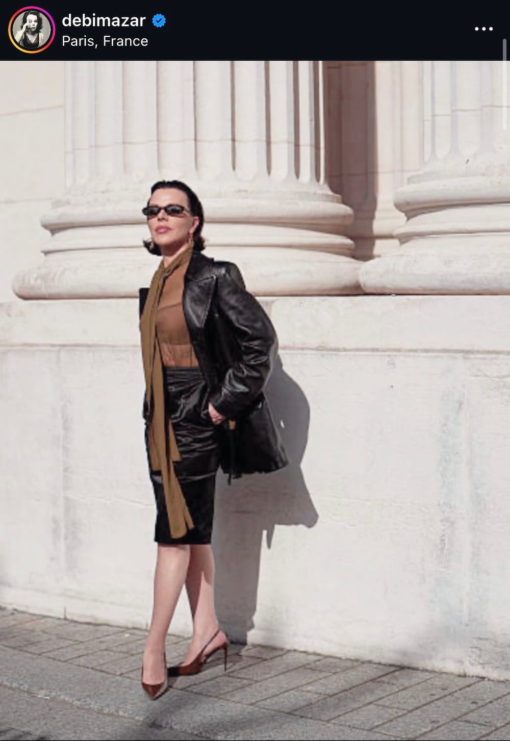 Debi Mazar: δεν ακολούθησε ποτέ τη μόδα, εξελίχθηκε μαζί της