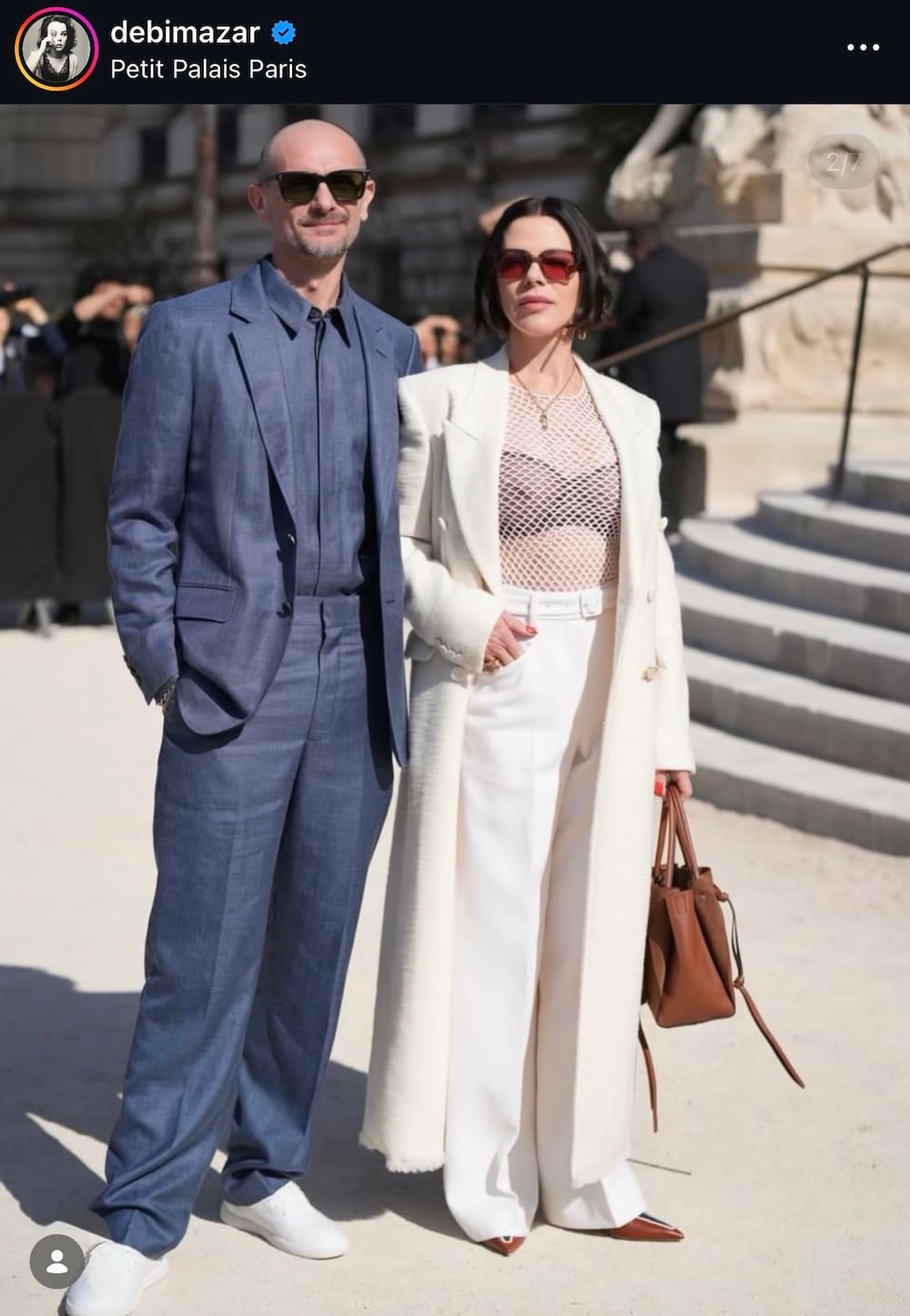 Debi Mazar: δεν ακολούθησε ποτέ τη μόδα, εξελίχθηκε μαζί της