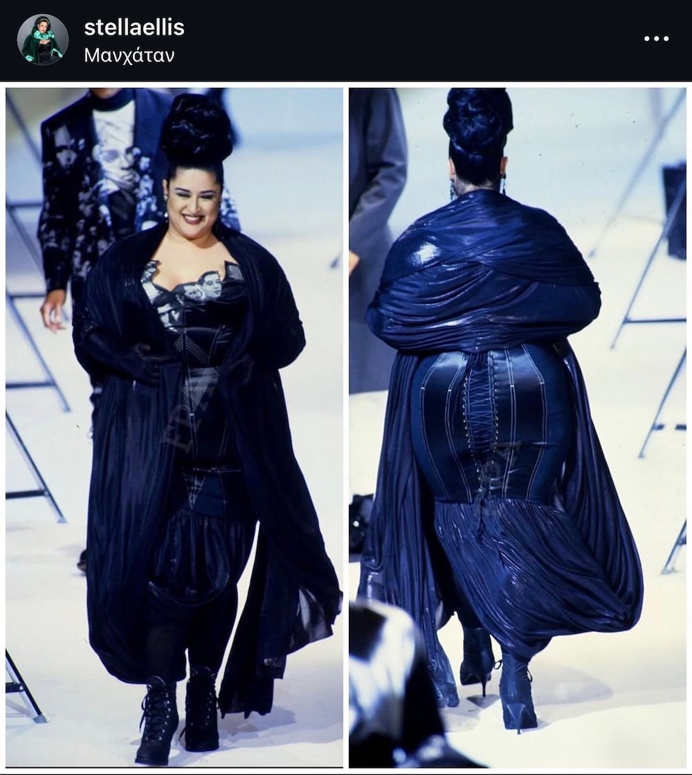 Stella Ellis πριν από το body positivity: Η μούσα του Thierry Mugler που άλλαξε την ιστορία της μόδας
