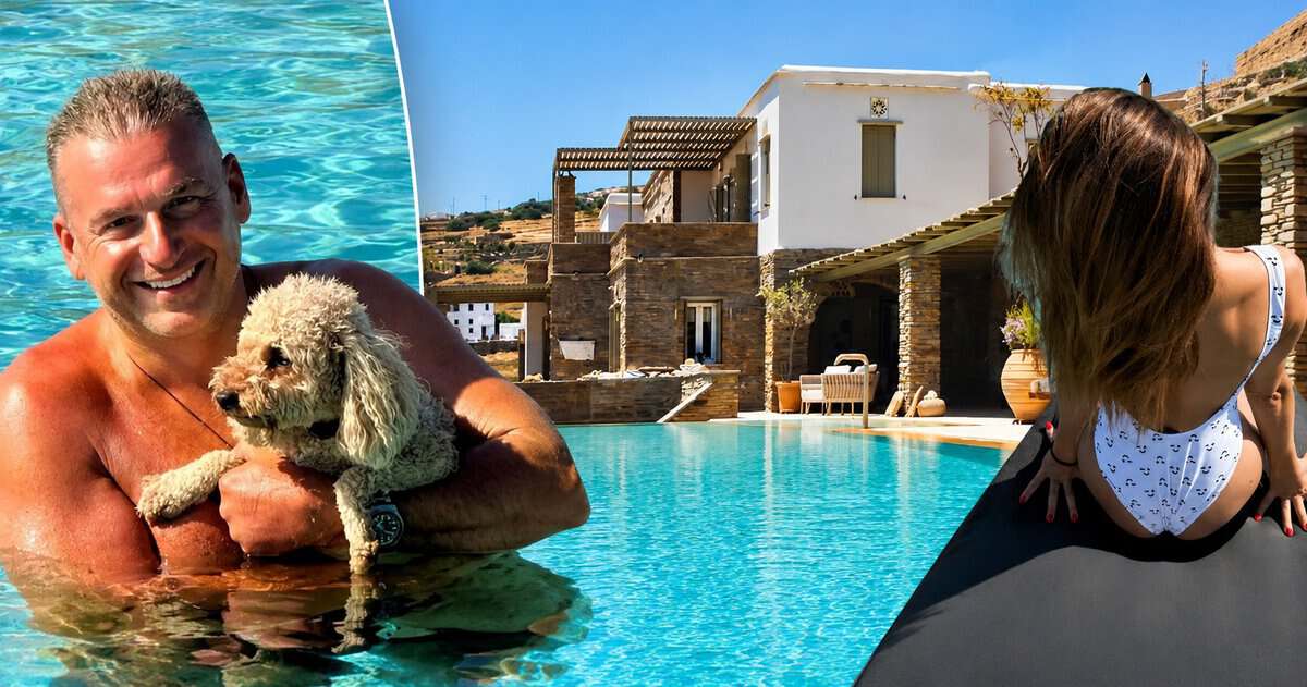 Γιώργος Λιάγκας: Στη βίλα στην Τήνο από αύριο που δεν θα έχει εκπομπή, στο πλευρό του η Αντωνά