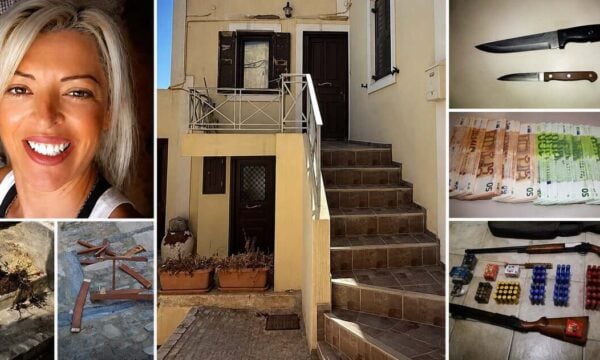 Δικογραφία για το φονικό στη Σύρο: Τα δύο μαχαίρια, τα 13.000 ευρώ και το οπλοστάσιο μέσα στο σπίτι (φωτογραφίες – ντοκουμέντα)