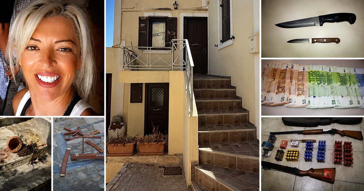 Δικογραφία για το φονικό στη Σύρο: Τα δύο μαχαίρια, τα 13.000 ευρώ και το οπλοστάσιο μέσα στο σπίτι (φωτογραφίες – ντοκουμέντα)