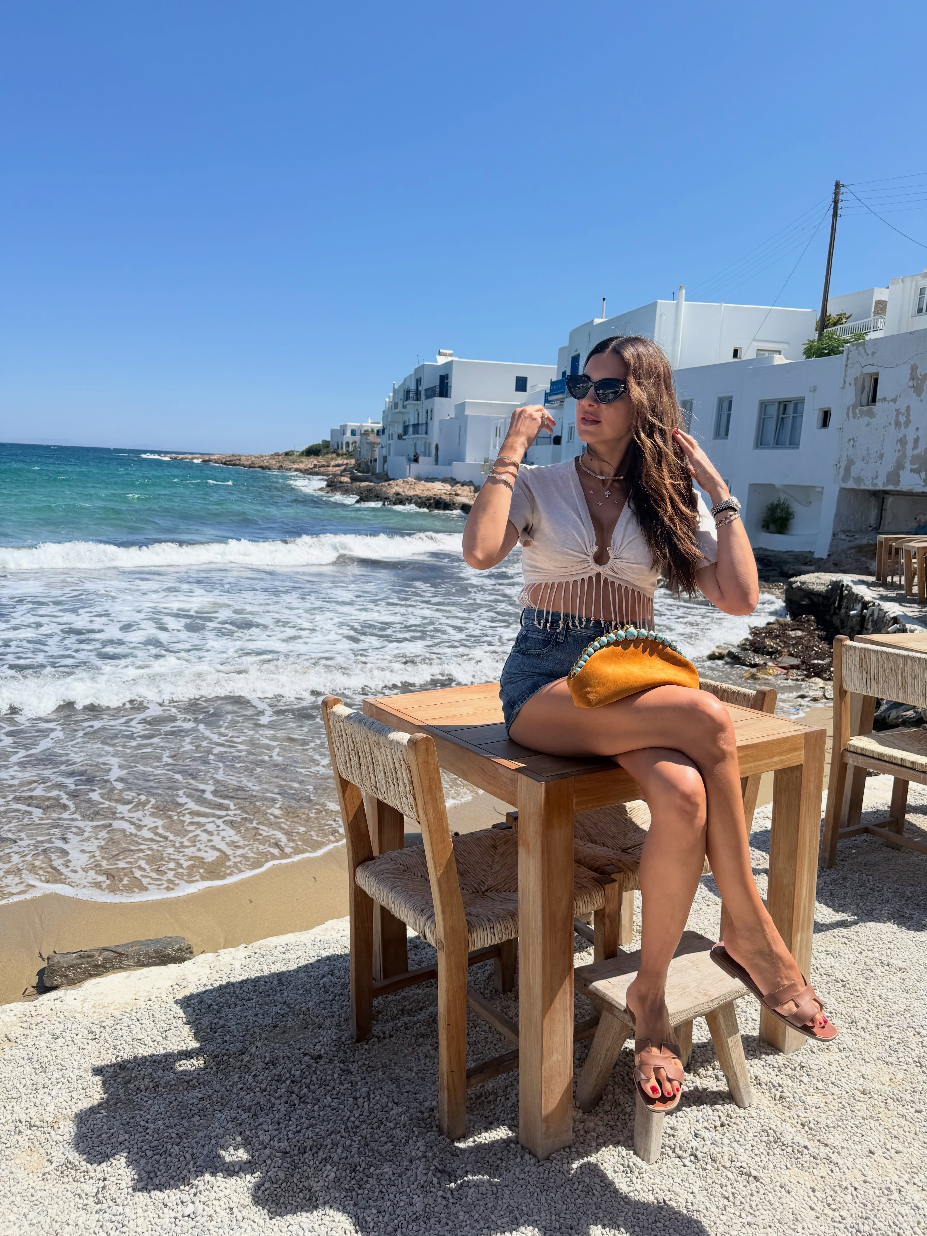 Σταματίνα Τσιμτσιλή: Τα τρία κομμάτια που δεν λείπουν ποτέ από τη βαλίτσα των διακοπών της