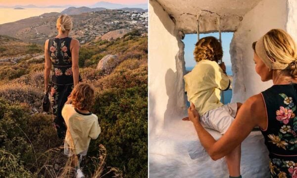 Τζένη Μπαλατσινού: Έταξε τον γιο της στον Προφήτη Ηλία της Πάτμου – Η ανάρτηση και το σχόλιο του Βασίλη Κικίλια