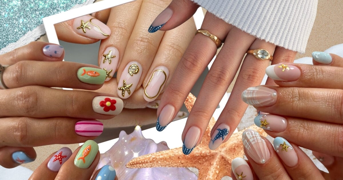 Mermaid Mania: Το nail trend της θάλασσας στα νύχια σου