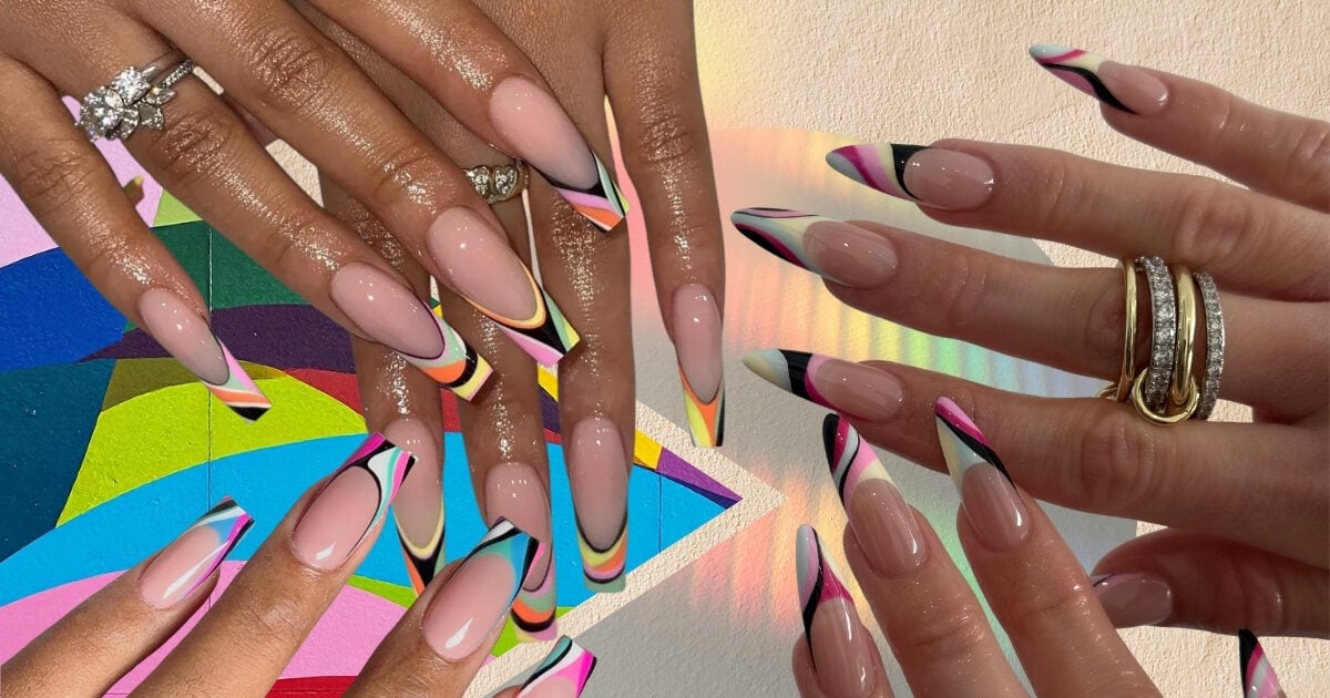 Pucci nails: Τα iconic prints που χαρίζουν στο μανικιούρ ρετρό πινελιά