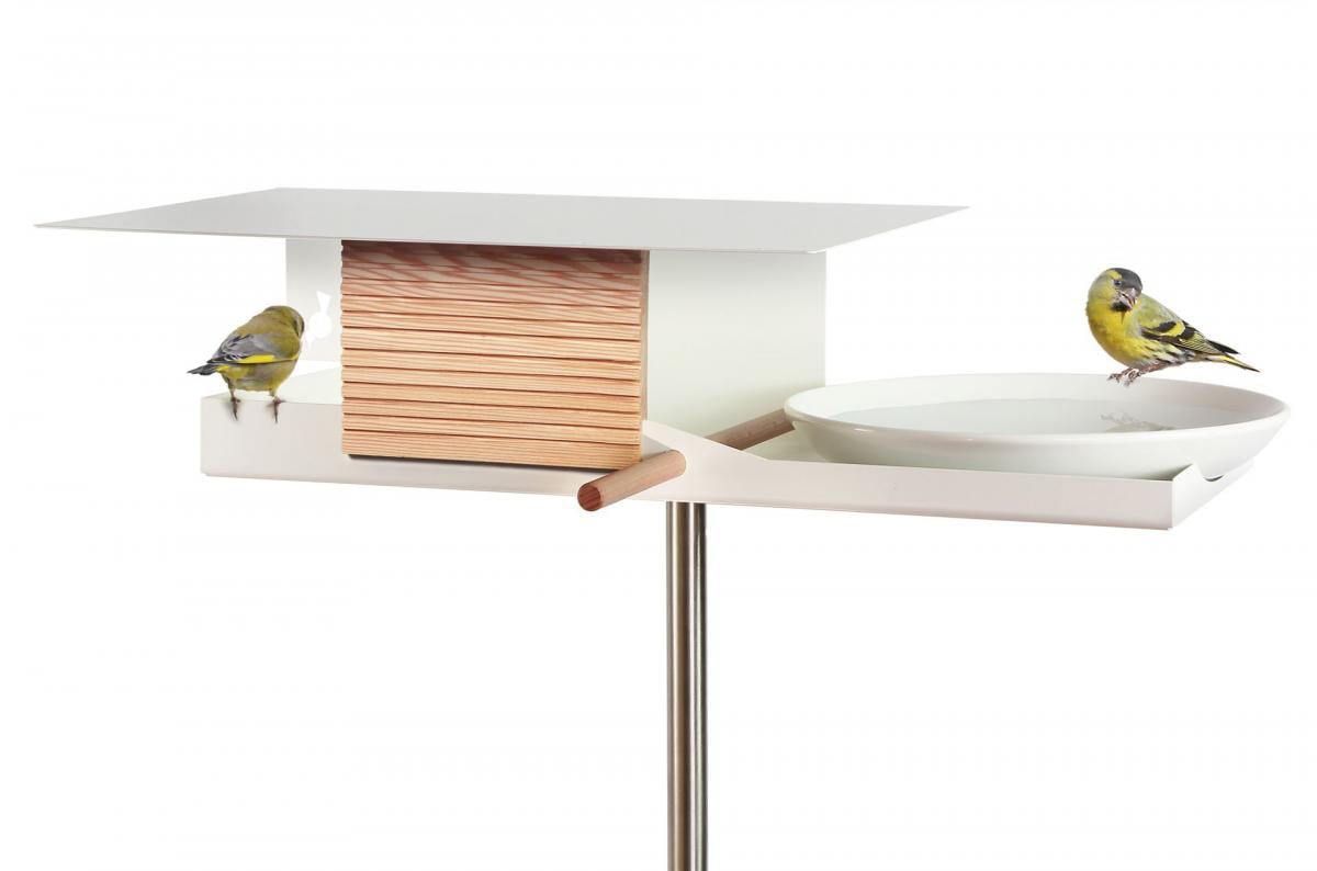 Tαίστρα σπιτάκι και μπάνιο για πουλάκια